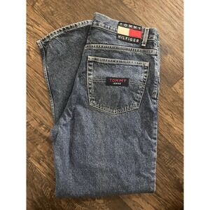 Men's Tommy Hilfiger Vintage 1999 "Freedom Jeans" Big Flag Sz ‎ 36 x 32 HIP HOP